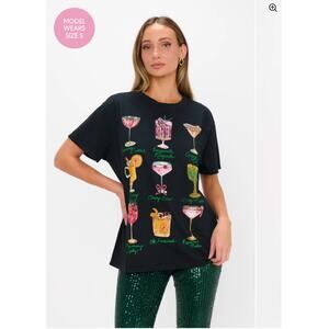 Show Me Your Mumu Travis Tee Cocktails Graphic Tee. Size X-Small